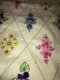 UKRAINIAN HAND-MADE NEEDLEWORK LINENS TOWELS, NAPKINS, RUNNERS, PILLOW CASES, CLOTHING AND MORE