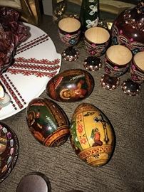 UKRAINIAN HAND-PAINTED EGGS