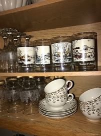 VINTAGE GLASSWARE