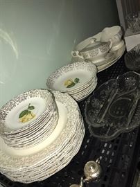 VINTAGE FINE BONE CHINA SET