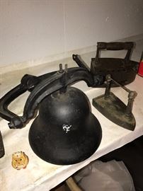 LARGE HEAVY CAST IRON BELL