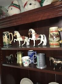 VINTAGE BEER STEINS AND BEER MUGS