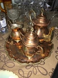 COOPER TEA SET WITH TRAY