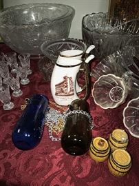 VINTAGE GLASSWARE