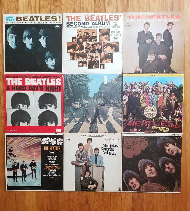 Beatles Record Albums 