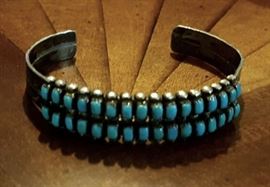 Navaho Sterling Silver Bracelet 
