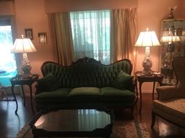 Chippendale end table and coffee table set 