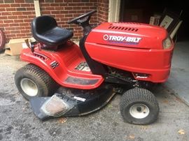 Troy built riding mower 