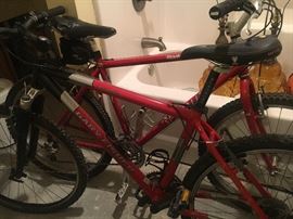 Gary fisher and specialized mountain bikes