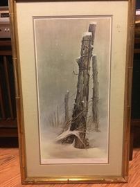 Ben Hampton signed print 