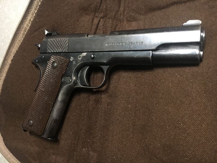 Stop messin around and own a historic legend before it's too late again....  50% Off! Door open at 9:00 1911 colt 45 army issue original with 4 digit serial # 1912 issue. Come get it!!!!!