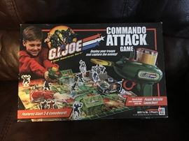 1980's Gi Joe action figure Game 