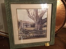 Larry Dodson Artist Proof springtime in elijah print 