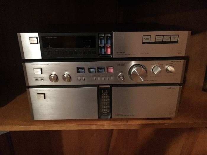 Luxman audio receiver amplifier and preamp with tuner 