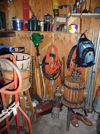 ITEMS IN SHED