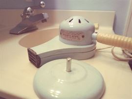 VINTAGE HAIR DRYER & STAND BASE