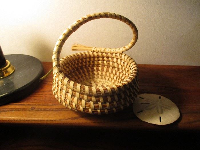 Lowcountry sawgrass  basket