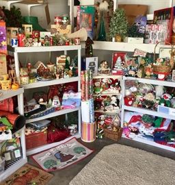tons of Holiday decor (Christmas, Thanksgiving, Halloween, Easter, Valentine's Day)