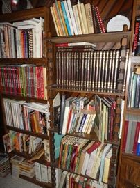 Books and bookcases 