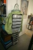 This is full of items to make all kinds of Jewelry. Metal, Stones, Plastic, and Sterling Silver.