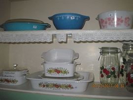Pyrex and Corning