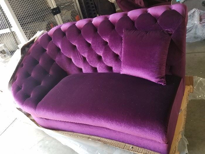 GORGOUS NEW CHAISE..2 OF THESE-BOTH NEW