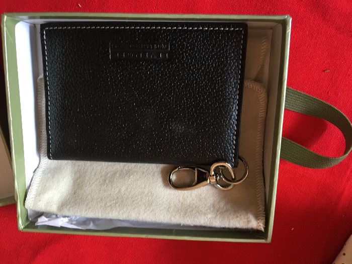 Leather wallet new in Box