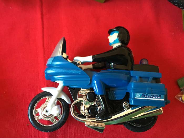 Polizia Motorcycle toy