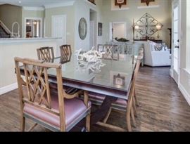 Barbara Barry Designer table for sale original price ($3500). Chairs not for sale