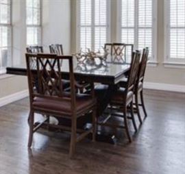 Barbara Barry Designer table for sale original price ($3500). Chairs not for sale