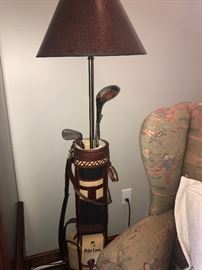 Golf Club Floor Lamps