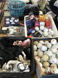 Golf Balls & Gloves