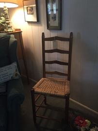Wood chair