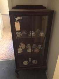 Glass display cabinet (as is)