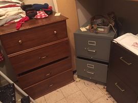 File cabinets