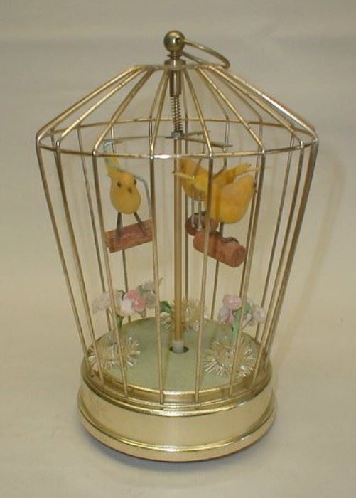 Music box "bird cage"