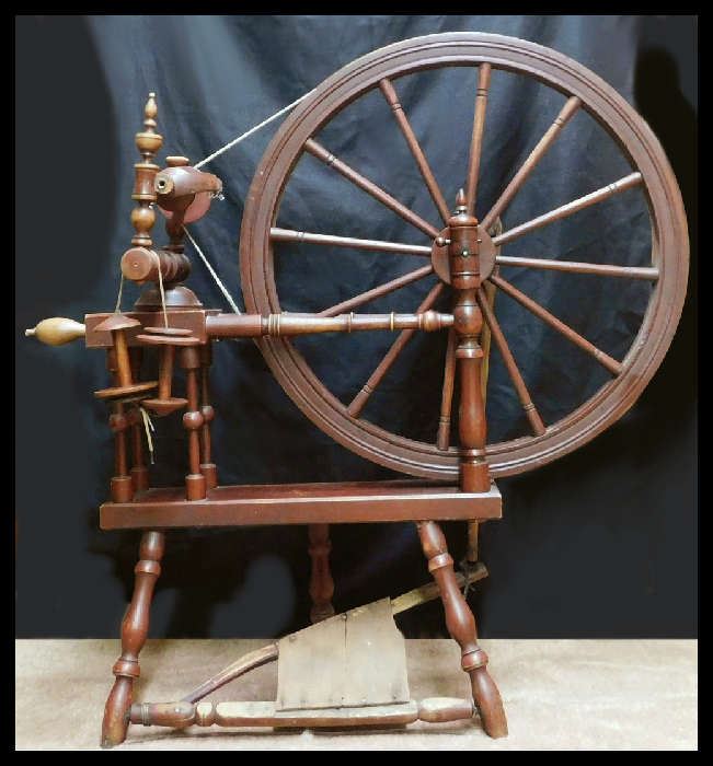  Alfred Andresen and Company spinning wheel made in Minneapolis, Minnesota