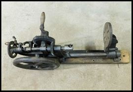 Antique drill press