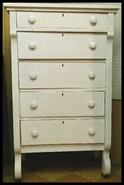 Antique chest of drawers 30 inches wide by 18 inches deep by 48 inches tall