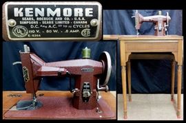 Kenmore cabinet deco style sewing machine