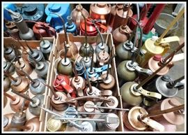 Oil can collection. Wow!