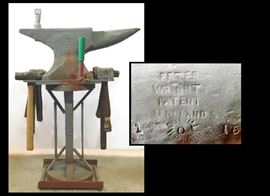 Large Peter Wright antique anvil from England. We have two of these!!!