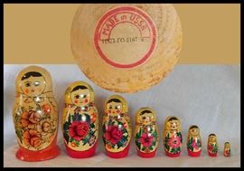 Russian stacking dolls