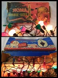 Vintage Christmas tree Bubble Lites. They work!