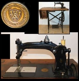 Wheeler and Wilson sewing machine