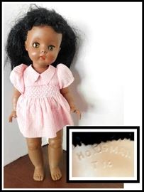 Horsman doll in pink dress