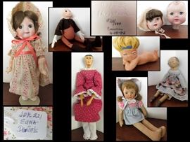 Dolls and Doll heads