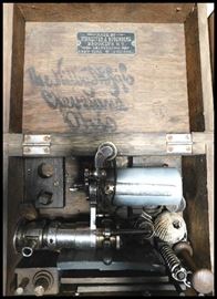 Mystery machine made by Schaeffer and Budenberg in Brooklyn, New York