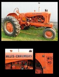 Allis-Chalmers WD45 Row Crop Tractor