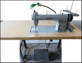 New Home Industrial Treadle Sewing Machine